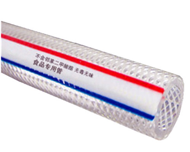 خرطوم الألياف PVC من الدرجة الغذائية (بدون البنزين المجاور اثنين من الكارباميت)