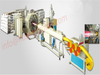 ألوان مزدوجة PVC Layflat خرطوم بثق