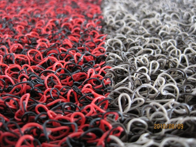 ألوان مزدوجة آلة بثق حصيرة وسادة PVC 