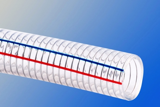 خرطوم سلك الفولاذ PVC