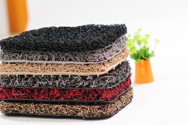 حصيرة PVC مع خط نقل ورقة الدعم المضاد للانكسكد